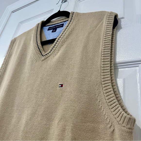 2007 Vintage Tommy Hilfiger Sweater Vest - 100% Cotton - Picture 4 of 7